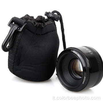 Borsa morbida in neoprene impermeabile per fotocamera DSLR Lens Pouch